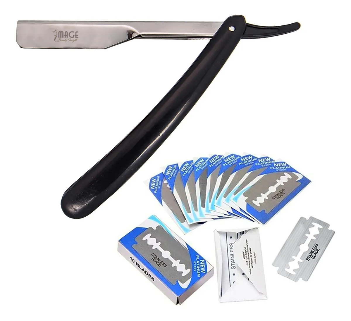107 (PR-1901 Black Barber Razor)