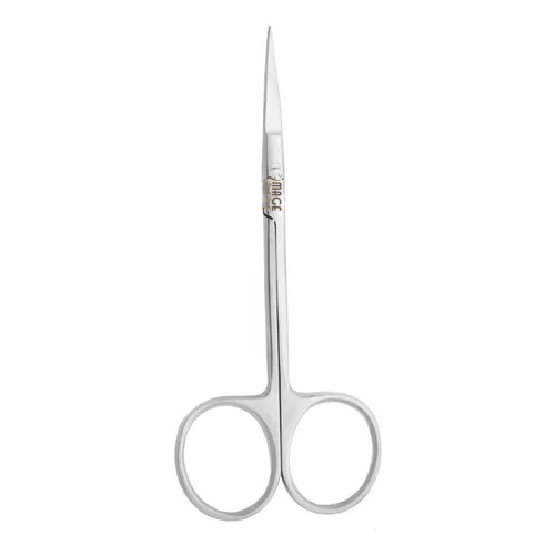 117 (Multi-Purpose Stainless Steel Straight Iris Scissors PS-263 Silver Color)