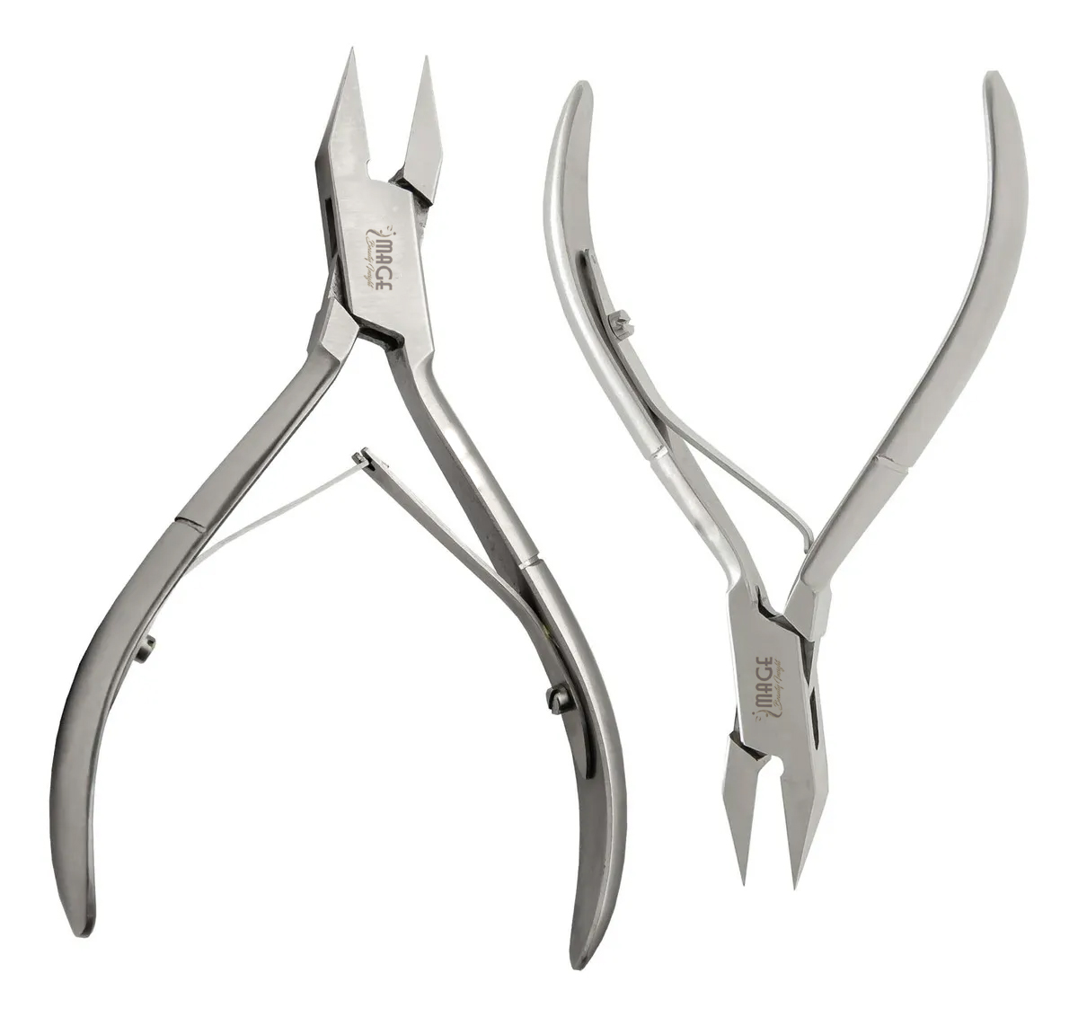 9 (Professional Podiatric Pliers 2 pcs PN-1008 PN-1009 Silver Color)